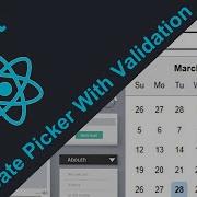 ReactJS Projects Date Picker Calendar With Minimum Maximum Restriction