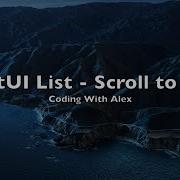 SwiftUI How To Scroll A List ScrollToRow ScrollViewReader IOS