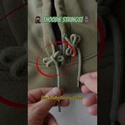 Hoodie Strings Bow Tie Single Rope Method Shorts Diy Knot Rope Hoodie