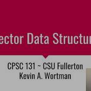 Vector Data Structure
