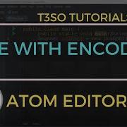 How To Save With Encoding In Atom Editor