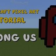Minecraft Pixel Art Tutorial Among Us