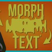 Простой эффект морфинга текста с использованием Motion 5