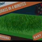 LOW POLY GRASS IN BLENDER It S Very Easy And Quick Without Nodes In 4 Minutes