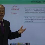 Python Printing To Screen