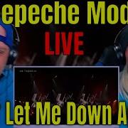 Reaction To Depeche Mode Never Let Me Down Again Tour Of The Universe Live In Barcelona 2009
