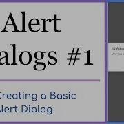 Creating An Alert Dialog Popup Box 1