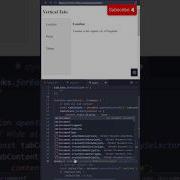 CREATE AMAZING Vertical Tab Menu Only With CSS Javascript