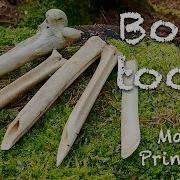 Bone Tools 2 Primitive Bone Knife Chisel Awl Antler Pressure Flaker