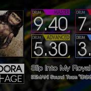 GITADORA NEX AGE Slip Into My Royal Blood MASTER BASIC Drum