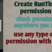How To Request Multiple Permission In Android Studio Runtime Permission Android