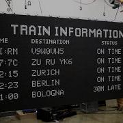 Replicating Train Station Split Flap With Flip Discs Flipdots