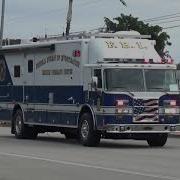 SUPER RARE FBI Mobile Command Center Responding