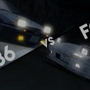 Initial D Legend AE86 Vs FC3S Eurobeat English DUB 1080p 60FPS