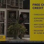 CCAC Offering Free College Credit Classes To High School Students