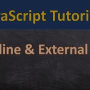 How To Add Inline JS And External JS In Hindi 02 JavaScript Tutorial For Beginners