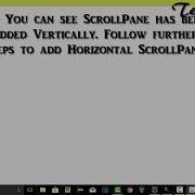 JScrollpane In Java Swing By Techno Factz