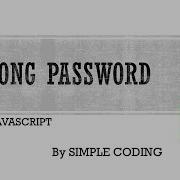 Hackerrank Solved Strong Password Using Javascript