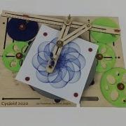 Cycloid Pro An Improved And Enlarged Epicycloid Drawing Machine