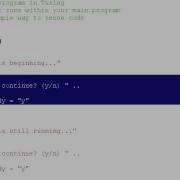Programming In Turing Subroutines 01 Introduction To Procedures
