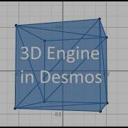 Make A 3D Engine In Desmos In 3 Minutes