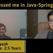 Java Spring Boot 2 5 Years Interview Experience
