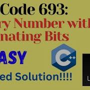 LeetCode 693 Binary Number With Alternating Bits EASY C JAVA Detailed Solution