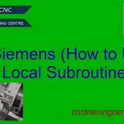 Siemens How To Use Local Subroutines