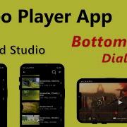 How To Create Video Player App In Android Studio Tutorial Bottom Sheet Dialog Part 5 2021