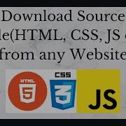 Как скачать исходный код любого веб сайта Скачать исходный код HTML CSS JS и т д с веб с