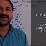 Built In String Methods Functions In Python Programming Strings In Python Part 2