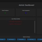 Advanced Inventory Management System In Python With MySQL CustomTkinter GUI