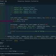Basic Python Voting System