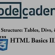 HTML And CSS HTML Basics III