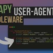 Scrapy Middleware Custom User Agents