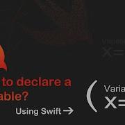 How To Declare A Variable In Swift