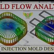 MOLD FLOW ANALYSIS TUTORIAL Plastic Mold Flow In Autodesk Moldex3d Moldflow Moldflowadvisor