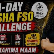 21 Day Odisha FSO Challenge OSSC Food Safety Officer Preparation Day 1
