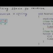 Reverse A String Or Linked List Using Stack