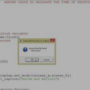 Video 10 Using The Pygame Clock Ticks Function