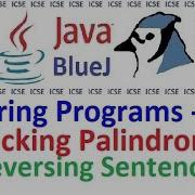 30 Java Program To Reverse A Word Sentence Java Program To Check Palindrome String