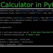 Age Calculator In Python Build Your Own Program Today Beginnerpython Coding Python Tkinter
