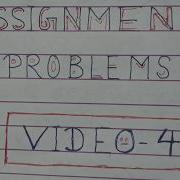 Maximization Type Assignment Problem L 4