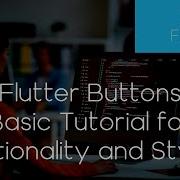 Button Styling And Functionality Flutter Code Breakdown Explanation