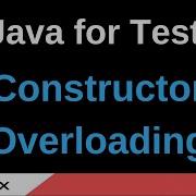 Java For Testers Part 165 Constructor Overloading
