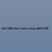 How To Get AWS IAM Role Data In AWS SDK Using STS