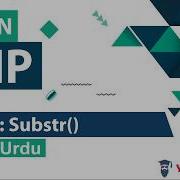 PHP String Substr Function Tutorial In Hindi Urdu