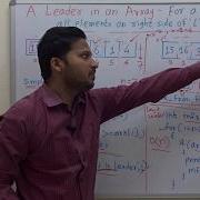 Leader In An Array Code Algorithm