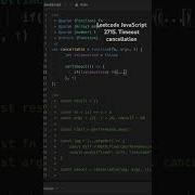 JavaScript Timeout Cancellation Leetcode 2715 Coding Javascript Leetcode Shorts Programming