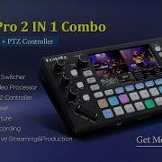 2026 New Release FoMaKo KC800 4K PTZ Camera Video Switcher All In One Live Streaming Solutions